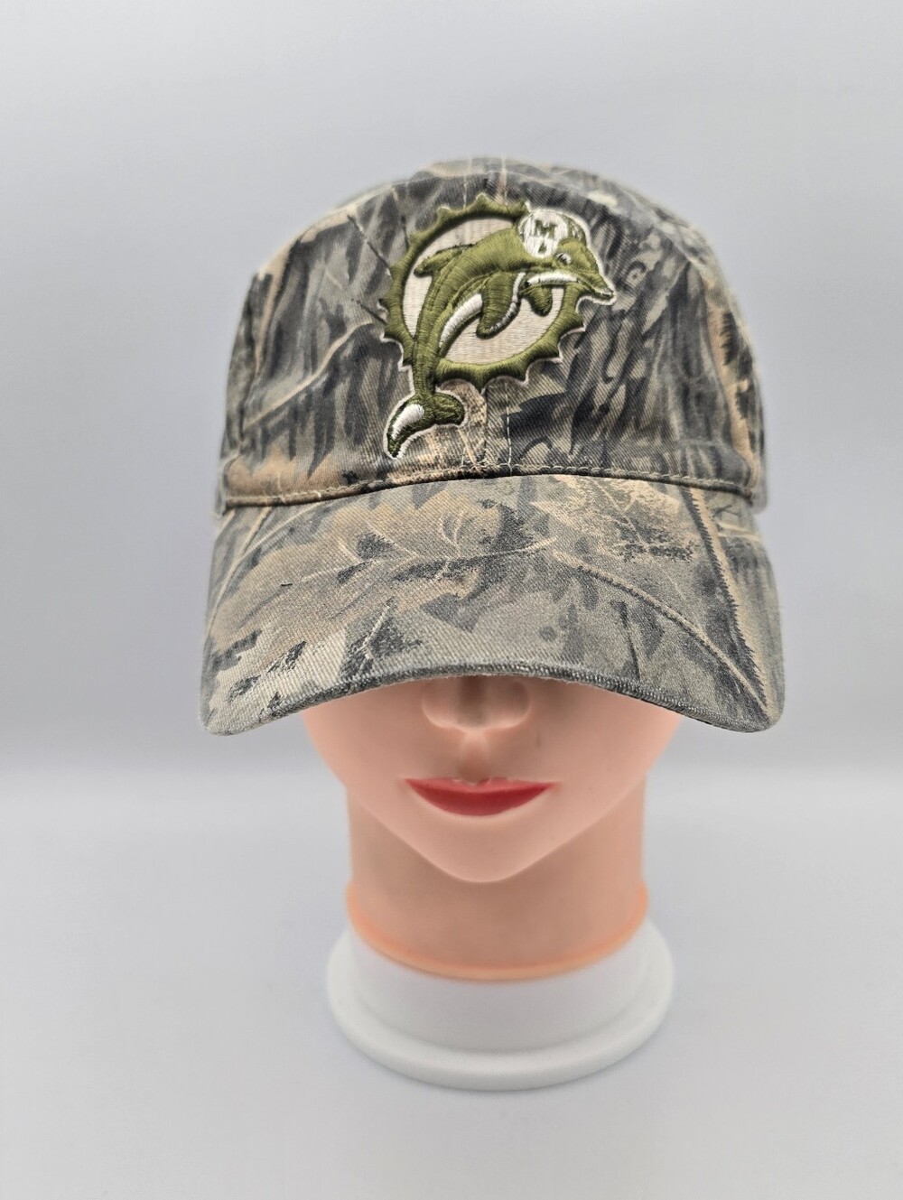 NFL Miami Dolphins Camo Adjustable Hat
